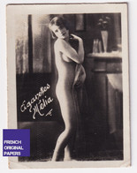 Cigarettes Mélia - Années 1925/30s - Photo Femme Sexy Pinup Lady Pin-up Woman Nue Nude Nu Seins Nus A55-58 - Autres Marques
