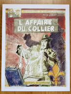 Ex Libris Illustration Blake Et Mortimer - Tirage Limité - Edgar Jacobs - Ilustradores J - L