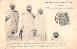 CPA ALGERIE INSURRECTION DE MARGUERITTE LES 6 INCULPES - Autres & Non Classés