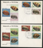 Wallis Et Futuna Enveloppes PREMIER JOUR N° 291 à 296 Série Coquillages - FDC