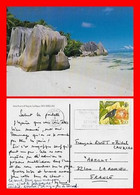 CPSM/gf  LA DIGUE (Seychelles)  Anse Source D'Argent..*3496 - Seychelles