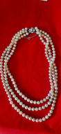 Collier Collier Met 3 Rijen Imitatieparels - Andere & Zonder Classificatie