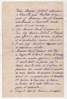 76 SEINE MARITIME - CONTRAT DE TRAVAIL 1937 - THEUVILLE AUX MAILLOTS / VINNEMERVILLE / ANGERVILLE LA MARTEL - Manuscripts