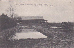 4855101Watervloed (12 Maart 1906) 2e Boerderij In Den Eng. Polder Na Den Vloed. (Zie Hoeken) - Other