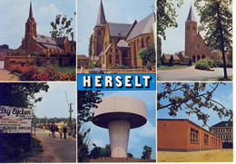 Groeten Uit Herselt (meerzicht) Kaart R De Cock 169/1 - Herselt