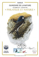 CS/HK - BUZIN  - Carte Souvenir Numérotée, Signée - 2011 -  Herdenkingskaart Genummerd, Getekend - Hirondelle De Fenêtre - Swallows