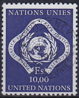 UNO Genf Geneva Genève [1970] MiNr 0010 ( O/used ) - Oblitérés