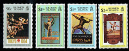 Solomon Islands 1996, Advertising Posters From Previous Olympic Games: Tokio 1964/Los Angeles 1932, Etc. MiNr. 915 - 918 - Verano 1932: Los Angeles