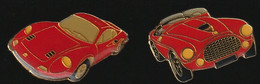 72493- Lot De 2 Pin S- Ferrari. Automobiles. - Ferrari