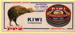 Buvard Kiwi, Le Cirage De Luxe. Cachet Chaussures Benoit Soufflet à Valenciennes. - Schoenen