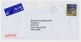 Cover New Zealand - The Netherlands 2002 - Lettres & Documents