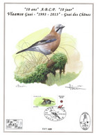 CS/HK - BUZIN - ABCP - Carte Souvenir Numérotée, Signée - 2013 - Herdenkingskaart Genummerd, Getekend - Geai Des Chênes - Storia Postale