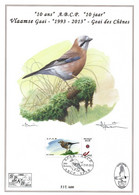 CS/HK - BUZIN - SPAB - Carte Souvenir Numérotée, Signée - 2013 - Herdenkingskaart Genummerd, Getekend - Geai Des Chênes - 1985-.. Oiseaux (Buzin)