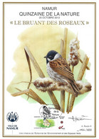 CS/HK - BUZIN - Carte Souvenir Numérotée, Signée - 2012 - Herdenkingskaart Genummerd, Getekend - Bruant Des Roseaux - Storia Postale