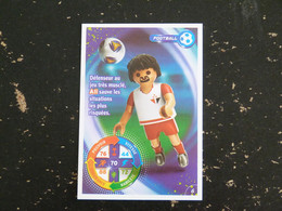 CARTE CARREFOUR PLAYMOBIL N° 06 - FOOTBALL - Andere & Zonder Classificatie