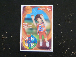 CARTE CARREFOUR PLAYMOBIL N° 16 - BASKET BALL - Andere & Zonder Classificatie