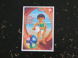 CARTE CARREFOUR PLAYMOBIL N° 19 - BEACH VOLLEY - Other & Unclassified