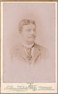 LOUVAIN Photo CDV Par MEEUS-VERBEKE 1892 Joseph BACLIN - Antiche (ante 1900)