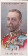 12 H< King George V -  Allied Army Leaders 1917 - Wills Cigarette Cards - Original  - Antique - Military - Andere