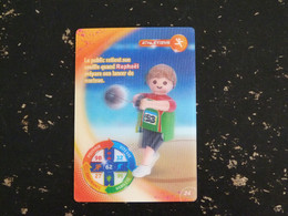 CARTE CARREFOUR PLAYMOBIL N° 24 - ATHLETISME MARTEAU - Autres & Non Classés