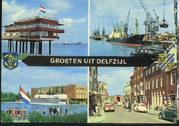 Nederland Holland Pays Bas Delfzijl Haven Met Boten - Delfzijl
