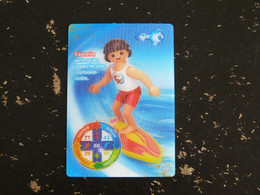 CARTE CARREFOUR PLAYMOBIL N° 46 - SURF - Other & Unclassified