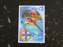 CARTE CARREFOUR PLAYMOBIL N° 49 - CANOE KAYAK - Autres & Non Classés