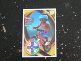 CARTE CARREFOUR PLAYMOBIL N° 74 - CYCLISME - Other & Unclassified