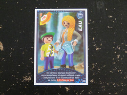 CARTE CARREFOUR PLAYMOBIL N° 85 - EAU WASSER WATER - Andere & Zonder Classificatie