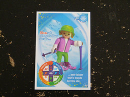 CARTE CARREFOUR PLAYMOBIL N° 88 - SKI - Andere & Zonder Classificatie