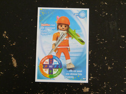 CARTE CARREFOUR PLAYMOBIL N° 89 - SKI - Otros & Sin Clasificación