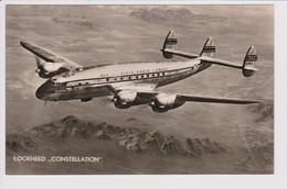 Vintage Rppc PanAm Pan American Airways PAA P.A.A. Lockheed Constellation Aircraft - 1919-1938: Entre Guerres