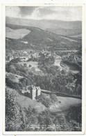 A Glimpse Of Peebles And The Winding Tweed From Above Neidpath Castle, 1959 Postcard - Peeblesshire