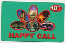 Scheda Internazionale HAPPY CALL, 10.000 Lire, Scadenza 25/12/2002, Usata. - Sonstige & Ohne Zuordnung