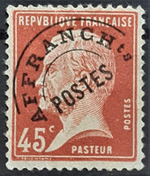 FRANCE 1922-47 - MLH - YT 67 - PRÉOBLITÉRÉ 45c - 1893-1947