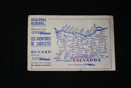 Buvard Ouest France Carte CALVADOS - C