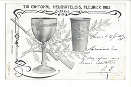 28375 -  Fleurier Tir Cantonal Neuchâtelois 1902 - Fleurier