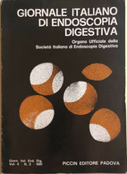 Giornale Italiano Di Endoscopia Digestiva Di Organo Ufficiale Della Sied, 1981, - Geneeskunde, Biologie, Chemie