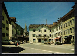 90f * LE CHABLE-BAGNES * VALAIS * PLACE PRINCIPALE ET EGLISE DU VILLAGE  **!! - Bagnes