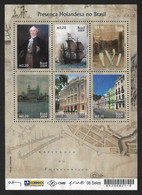 Brazil 2009 , Dutch Presence In Brazil , Miniature Sheet , Used - Oblitérés