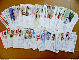 Collection Lot Of 48 DIFFERENT (!) Postal Stationery Covers Sent In Belarus - Bielorussia