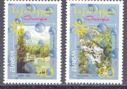 2001. Georgia, Europa 2001, Set, Mint/** - Georgië