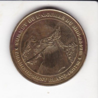 Monnaie De Paris MDP Jeton Médaille Sommet De L'aiguille Du Midi Chamonix Mont Blanc - 2008