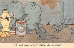 Illustrateur Benjamin RABIER -Publicité Chocolat LOMBART.Cacao Lombart. Le Rat Qui S'est Retiré Du Monde. - Rabier, B.