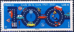 XXXX 100 Ans De CODE De La ROUTE  OBLITERE ANNEE 2021 - Used Stamps