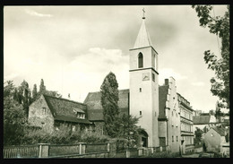 DDR Foto AK Um 1976 Reichenbach Im Vogtland, Ortspartie An Der Katholischen Kirche - Reichenbach I. Vogtl.