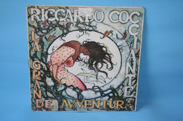 RICCARDO COCCIANTE LA GRANDE AVVENTURA LP 33 GIRI DISCO VINILE - Autres - Musique Italienne