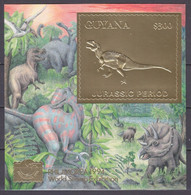 1994	Guyana	4874/B429 Gold	Dinosaurs	50,00 € - Vor- U. Frühgeschichte