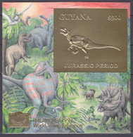 1994	Guyana	4874/B429b Gold	Dinosaurs	50,00 € - Vor- U. Frühgeschichte