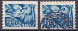 Slowakei 1942 - Mi.Nr. 104 - Postfrisch MNH + Gestempelt Used - Sonstige & Ohne Zuordnung